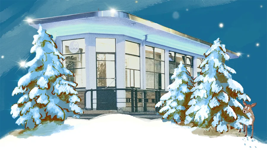 24 Türchen / Weihnachtsmarkt in 24 Kisten