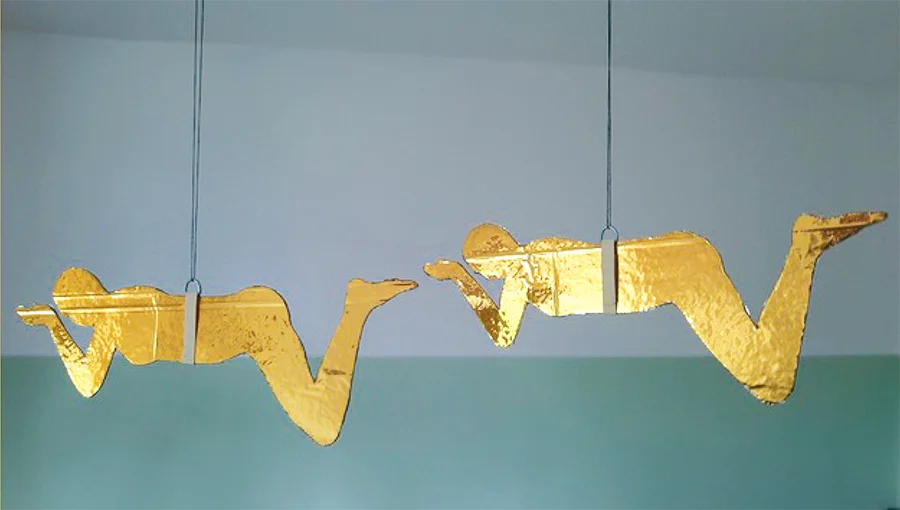 "FREISCHWIMMER" Installation Christoph Steeger