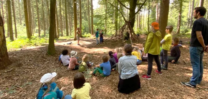 waldtheater, Kinder im Wald