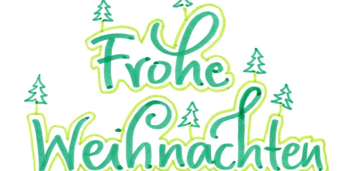 Frohe Weihnachten Kinder-Karte