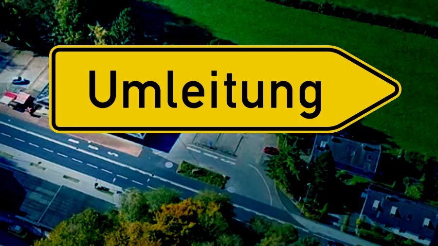 Umleitung 